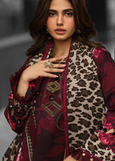 C-Prints By Charizma Printed Staple Linen 3 Piece Unstitched Suit CH25CPV2 D-CPW-16